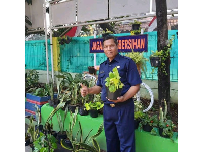 Penghijauan Di SMPN 95 Jakarta